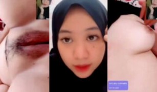 VCS Cewek Hijabers Polos Menggoda Lobang Pipisnya