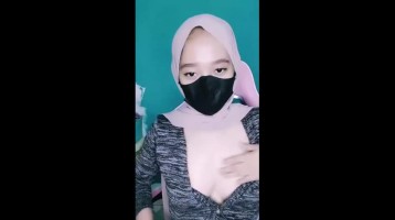 Wilona Jilbab Pink Live Bar Bar